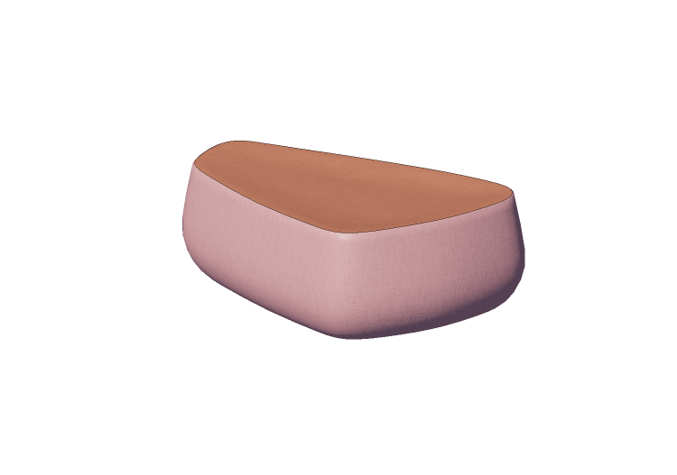 Sedie 3D - Pouf - Moroso - Fjord - FJ0 - 077 - Moroso Sedie 3D - Pouf - Moroso - Fjord - FJ0 - 077 - Moroso