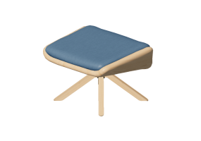 Cadeira 3D - Pufe - Moroso - Clarissa - CL1 - 017