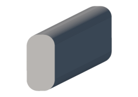 3D Profile - 80x40x8