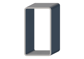 3D Profiles - 450x250x12.5