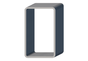 3D Profiles - 500x300x16.0