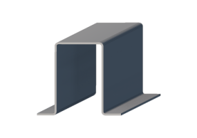 3D Profiles - 40x150x100x3.5