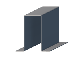3D Profiles - 40x165x80x2.5