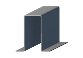 3D Profiles - 40x165x80x3.5