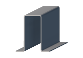 3D Profiles - 40x165x80x4.0