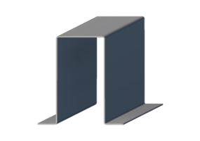 3D Profiles - 40x180x100x2.5