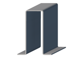 3D Profiles - 50x250x100x4.5