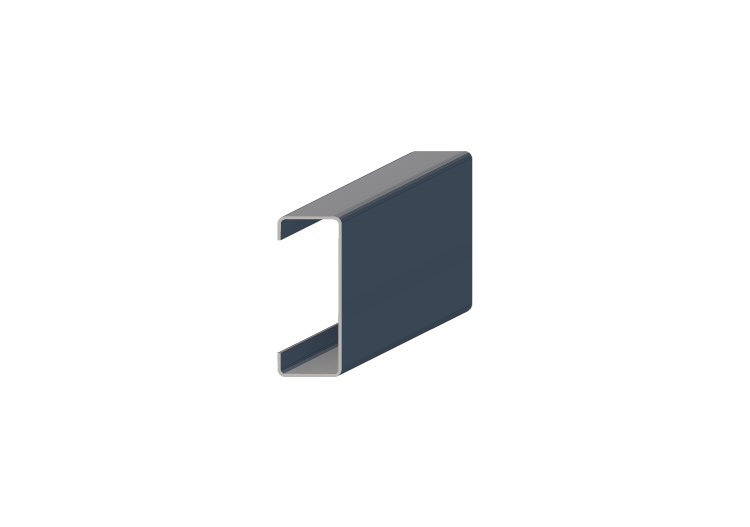 3D Profiles - C 40x100x15x2 - ACCA software 3D Profiles - C 40x100x15x2 - ACCA software