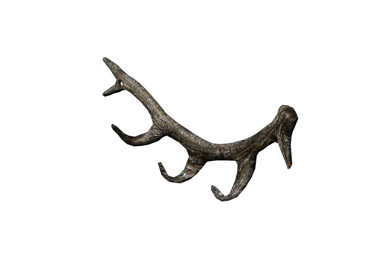 3D Zubehör - Garderobenständer aus Plastik - Kare - Antler... 3D Zubehör - Garderobenständer aus Plastik - Kare - Antler...