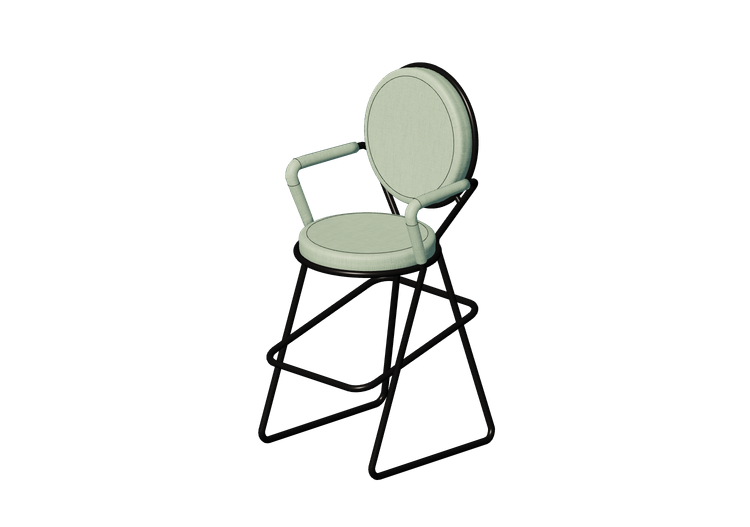 Cadeira 3D - Banqueta baixa - Moroso - Double Zero - DZ0 -... Cadeira 3D - Banqueta baixa - Moroso - Double Zero - DZ0 -...