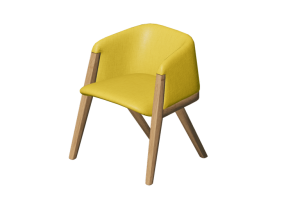 Sedie 3D - Sedia - Moroso - Mafalda - MA2 - 050