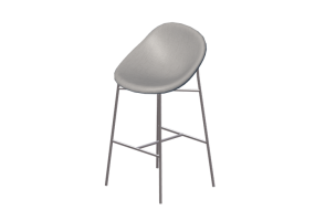 Sedie 3D - Sgabello alto - Moroso - Tia Maria - TI0 - 0FG