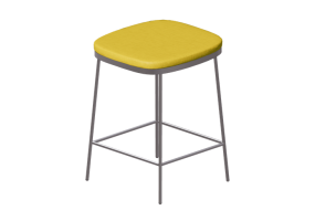 3D Chairs - Low stool - Moroso - Precious - PR1 - 1A5