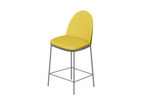 Sedie 3D - Sgabello basso - Moroso - Precious - PR1 - 0FF