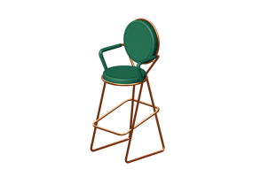 Sedie 3D - Sgabello alto - Moroso - Double Zero - DZ0 - 0NW