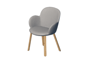 Sedie 3D - Sedia - Moroso - Tulp - TU1 - 02A