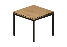 Tavoli 3D - Tavolino quadrato - Moroso - Salon Nan&agrave; - SN1 - 06A1