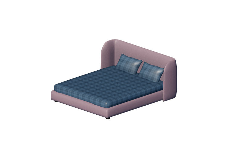 Letti 3D - Letto matrimoniale - Moroso - Redondo - RD0 -... Letti 3D - Letto matrimoniale - Moroso - Redondo - RD0 -...