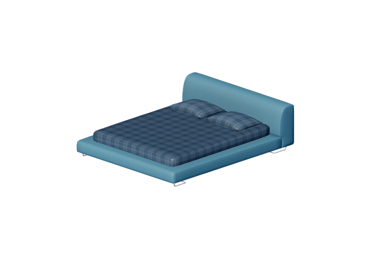 Camas y Mesitas de noche 3D - Cama matrimonial - Moroso -... Camas y Mesitas de noche 3D - Cama matrimonial - Moroso -...