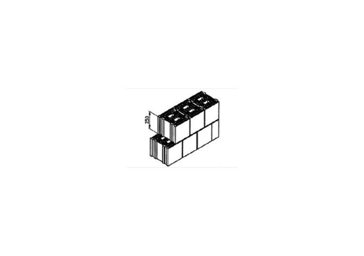 Blocco laterizio semipieno (300*245*250) - MS 232 - ACCA... Blocco laterizio semipieno (300*245*250) - MS 232 - ACCA...
