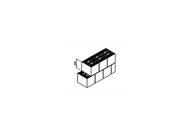 Bloco tijolo forado (300*250*250) - ACCA software Bloco tijolo forado (300*250*250) - ACCA software