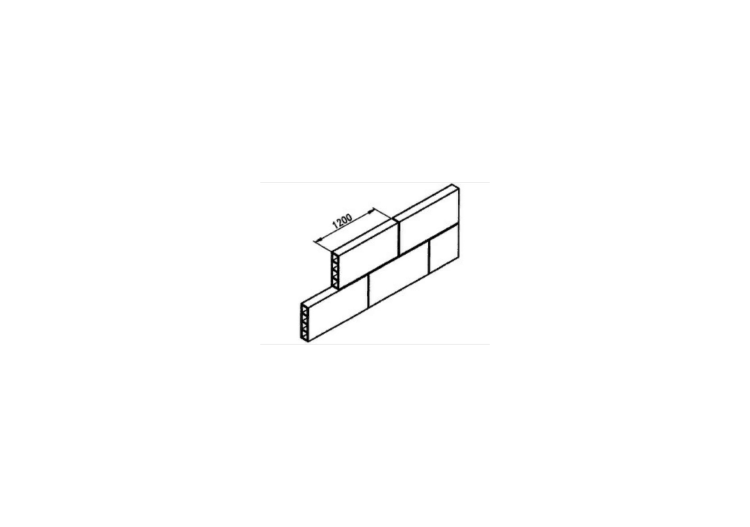 Tonhohlplatte (250*60*1200) - ACCA software Tonhohlplatte (250*60*1200) - ACCA software