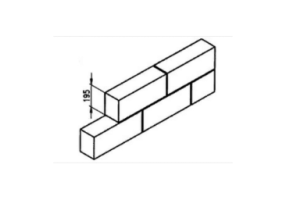 Bloque macizo hormigón ligero (488*138*195) - MS 102