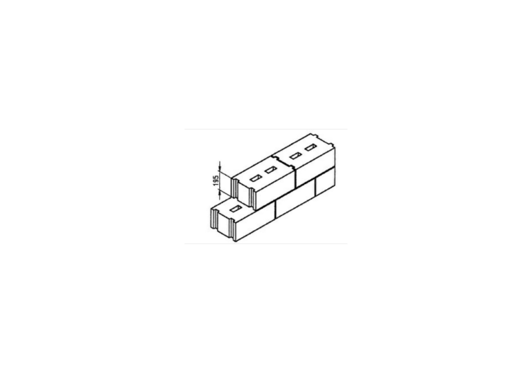 Bloque macizo hormigón ligero (500*295*195) - MS 191 - ACCA... Bloque macizo hormigón ligero (500*295*195) - MS 191 - ACCA...