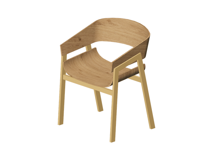 Sillas 3D - Silla de madera - Kare - Biarritz - 87322 -... Sillas 3D - Silla de madera - Kare - Biarritz - 87322 -...