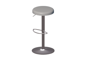 Sedie 3D - Sgabello in metallo - Kare - Kalea - 87738