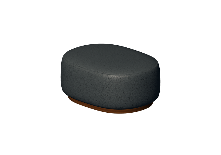 Poltronas y Sofás 3D - Banco de tela - Kare - Pebble -... Poltronas y Sofás 3D - Banco de tela - Kare - Pebble -...