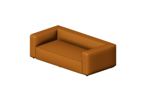 Divani 3D - Divano in pelle - Kare - Cubetto - 87792