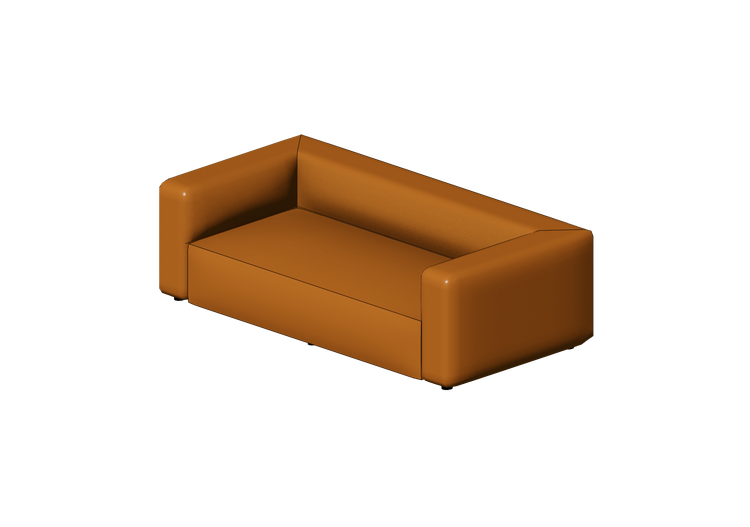 Chairs and Sofas 3D - Leather sofa - Kare - Cubetto - 87792... Chairs and Sofas 3D - Leather sofa - Kare - Cubetto - 87792...
