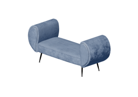 Divani 3D - Panca in tessuto - Kare - Trono - 87693