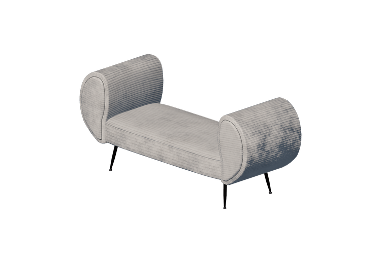 Sofás 3D - Banco em tecido - Kare - Trono - 87694 - Kare Sofás 3D - Banco em tecido - Kare - Trono - 87694 - Kare