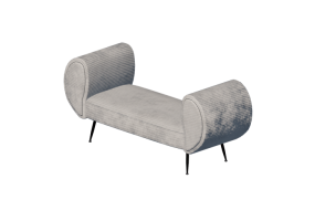 Divani 3D - Panca in tessuto - Kare - Trono - 87694