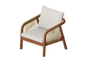 Divani 3D - Poltrona in tessuto - Kare - Waikiki - 87537