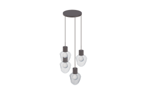 Lampada a sospensione 3D - Lampada a sospensione - Kare - Dough - 56423