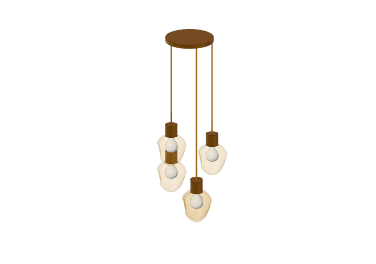 Lampe à suspension 3D - Lampe à suspension - Kare - Dough -... Lampe à suspension 3D - Lampe à suspension - Kare - Dough -...