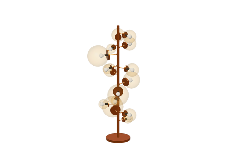 Lampe à sol 3D - Lampadaire - Kare - Balloon - 38316 - Kare Lampe à sol 3D - Lampadaire - Kare - Balloon - 38316 - Kare