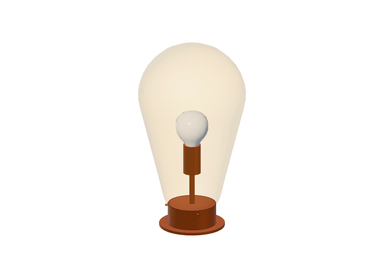 3D Table Lamp - Table lamp - Kare - Bulb - 39835 - Kare 3D Table Lamp - Table lamp - Kare - Bulb - 39835 - Kare