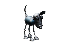 Sculture 3D - Statuetta in metallo - Kare - 56246