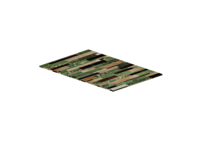Tappeti 3D - Tappeto in tessuto - Kare - Brick - 56090