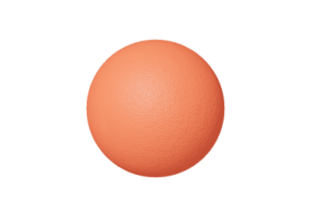 Texture enduit épongé - Orange saumon