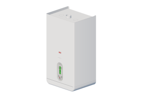 Wall mounted electric boiler for heating