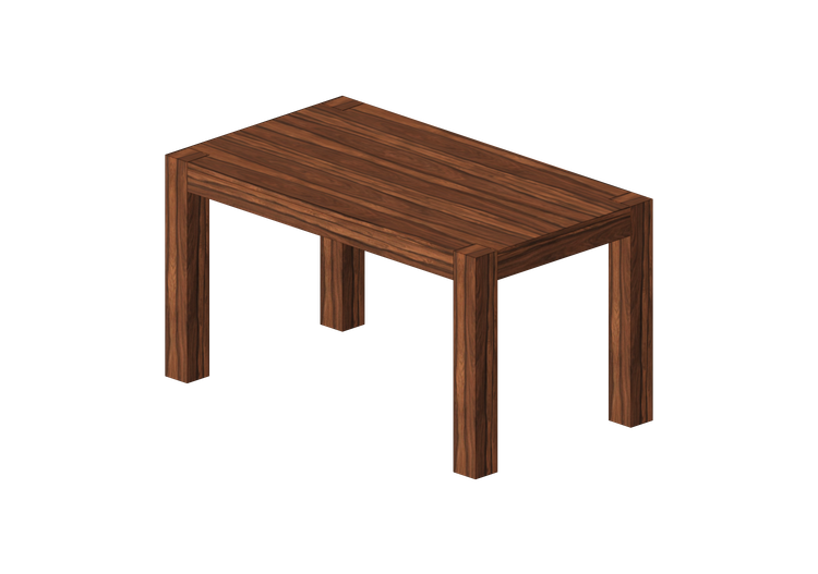 Tavoli 3D - Tavolo in legno - Kare - Authentico - 75473 -... Tavoli 3D - Tavolo in legno - Kare - Authentico - 75473 -...
