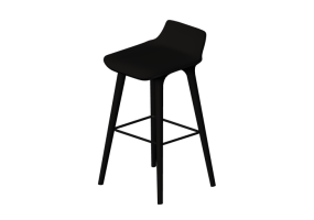Cadeira 3D - Cadeira de bar de pl&aacute;stico - Kare - York - 87736