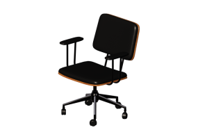 Sedie 3D - Sedia da ufficio in pelle - Kare - Nelly - 87733