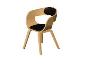 Sedie 3D - Sedia in legno - Kare - Costa - 87849