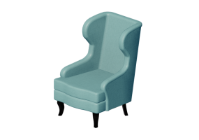 Divans 3D - Fauteuil en tissu - Kare - Granny - 87827